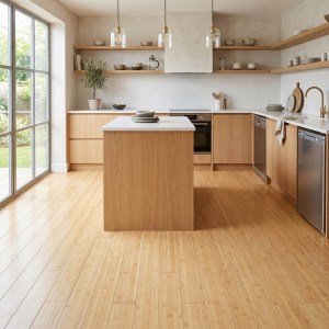 PARQUET BAMBOO MASSELLO PREFINITO -ORIZZONTALE - CARBONIZZATO LIGHT - SPAZZOLATO OLIO CERA-2